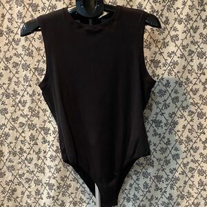 UGG Black Sleeveless Bodysuit